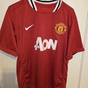Manchester United Home football shirt 2011 Soccer Nike Jersey Mens Trikot Sz XL